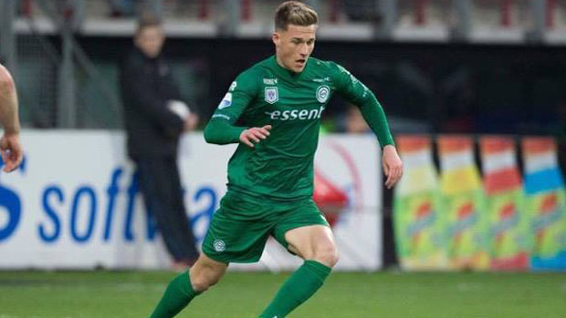 Aussie midfielder Ajdin Hrustic scored for FC Groningen in the Eredivisie overnight.