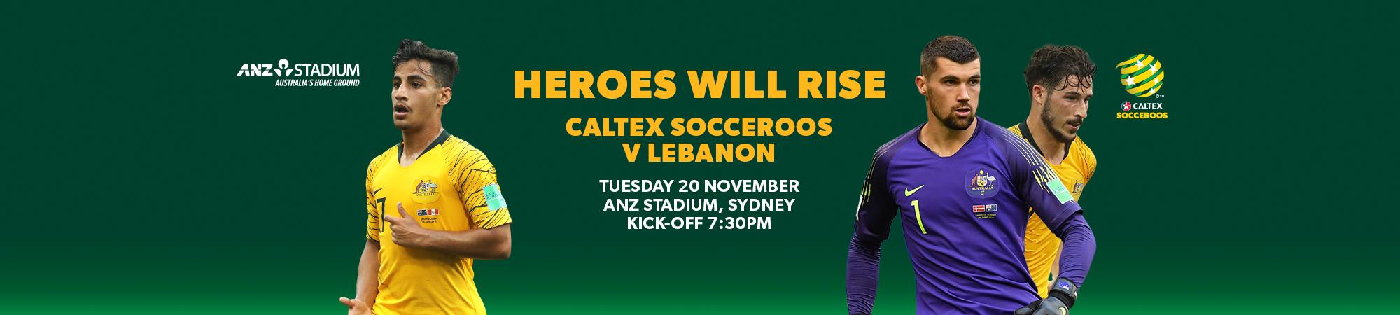 Caltex Socceroos v Lebanon