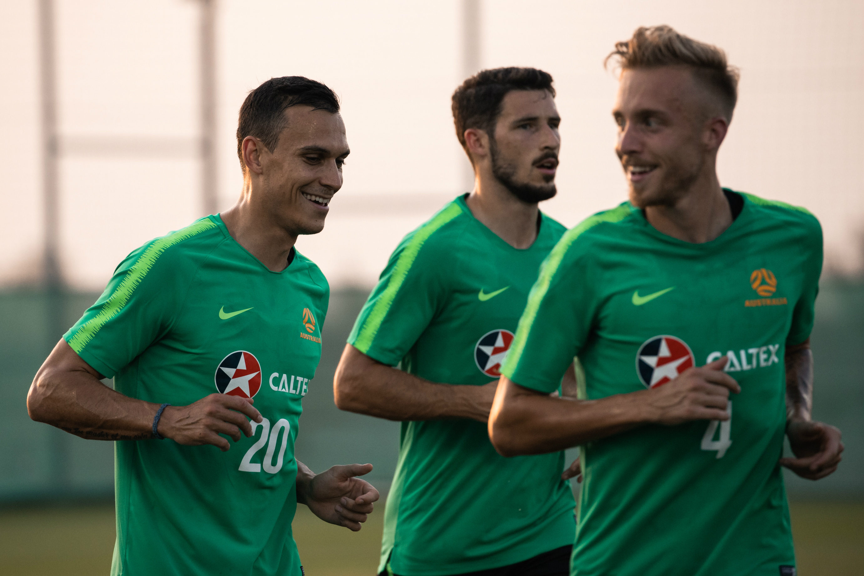 The week-long camp in Dubai is just what the Caltex Socceroos needed, according to Trent Sainsbury