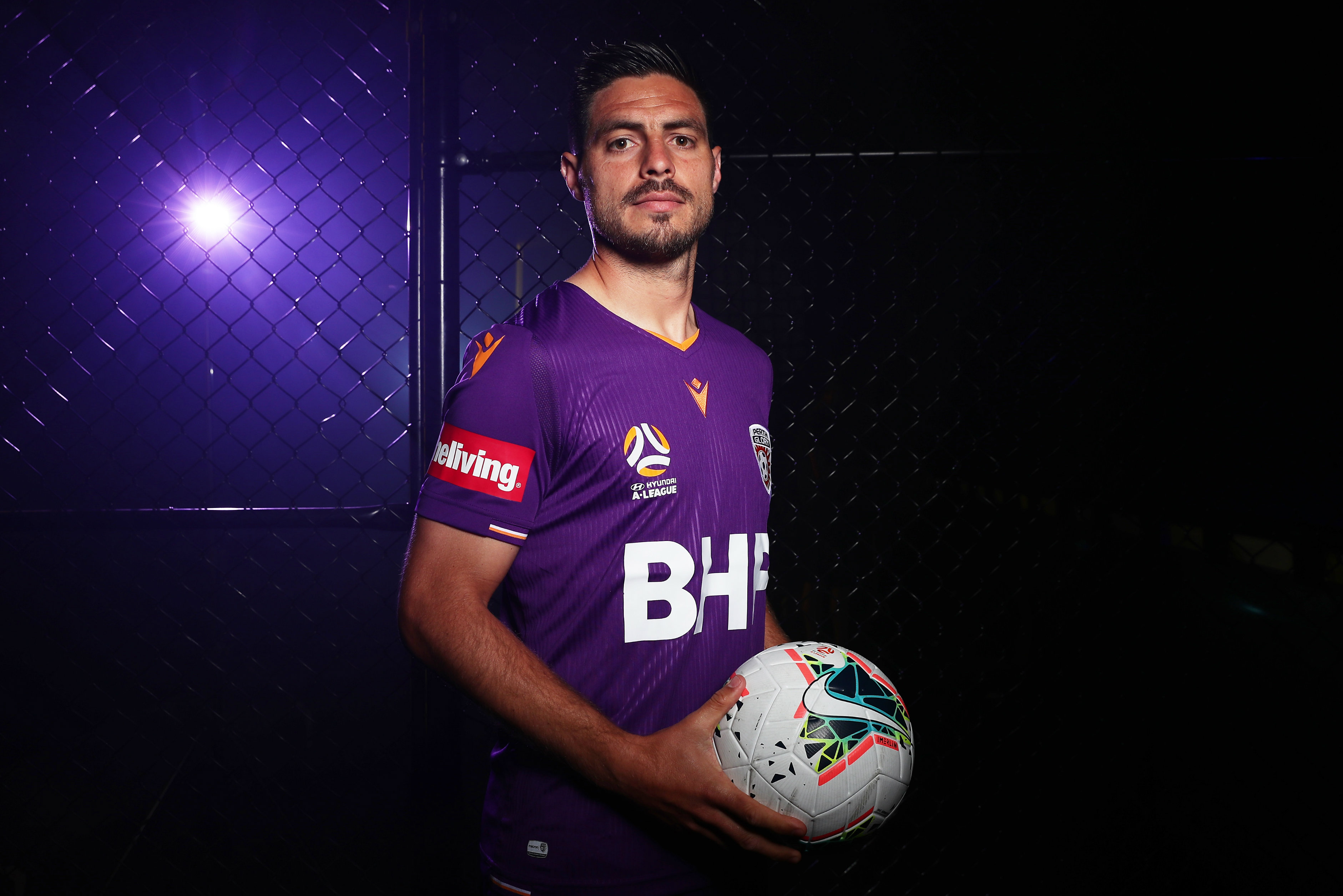 Bruno Fornaroli can't wait to get back out on the pitch in the Hyundai A-League