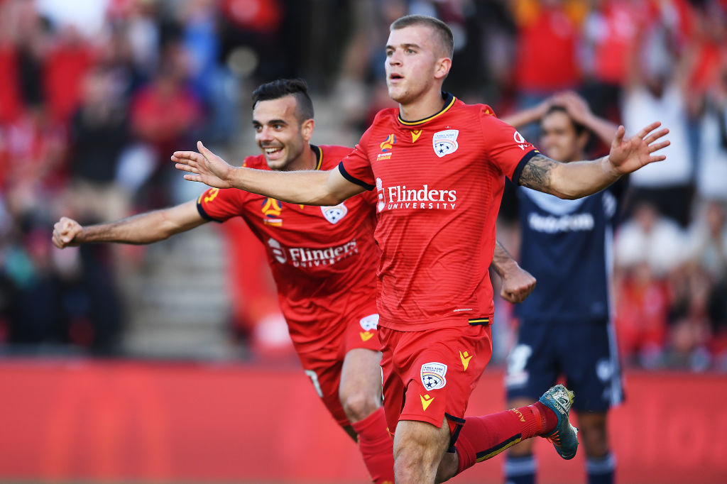 Adelaide United v Wellington Phoenix match