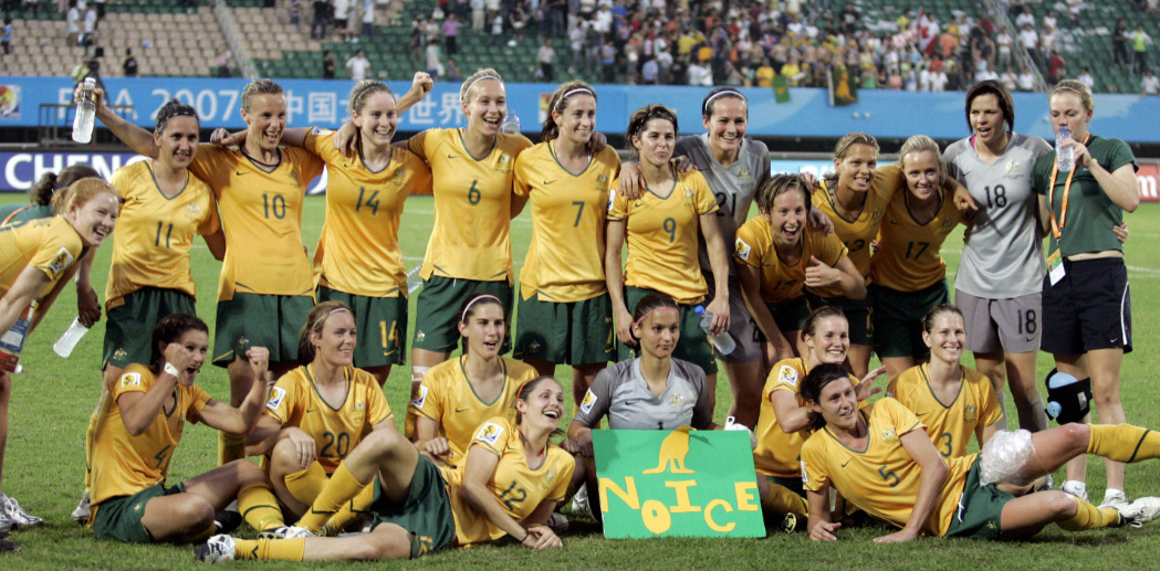 Australia progress to the knockout stages of the 2007 FIFA Women's World Cup