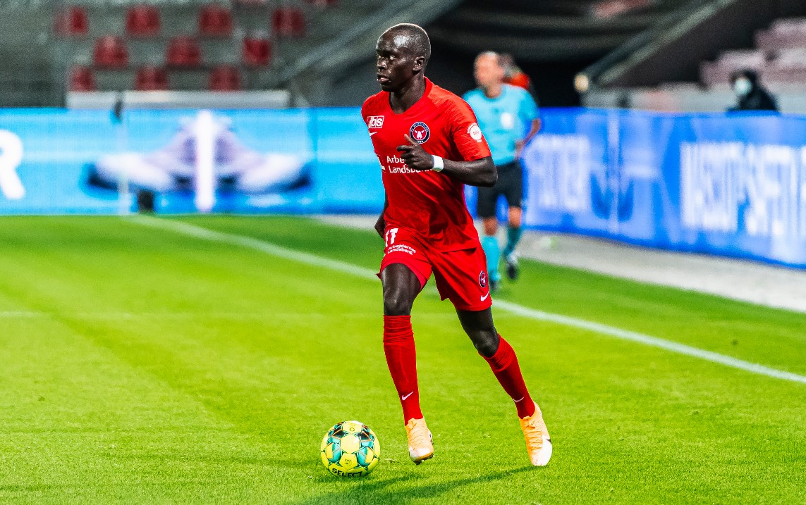 Awer Mabil played a key role in Midtjylland's Champions League qualification