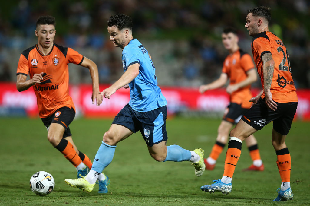 Baumjohann could only make the bench as the Sky Blues faced Brisbane in Matchweek 9