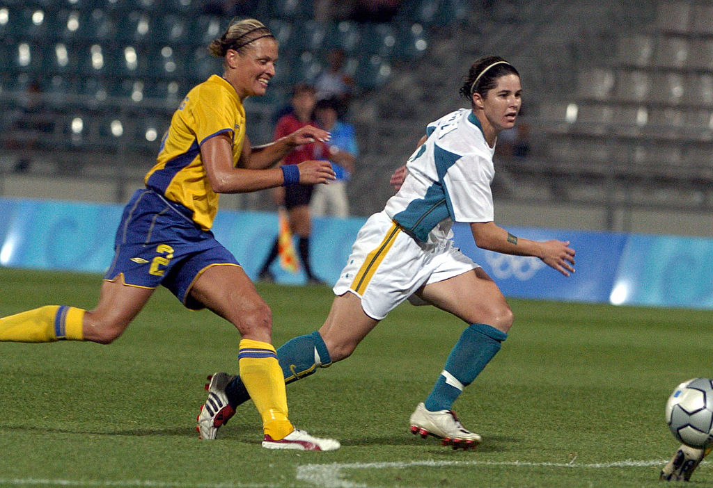 Sarah Walsh v Sweden 2004 Olympics