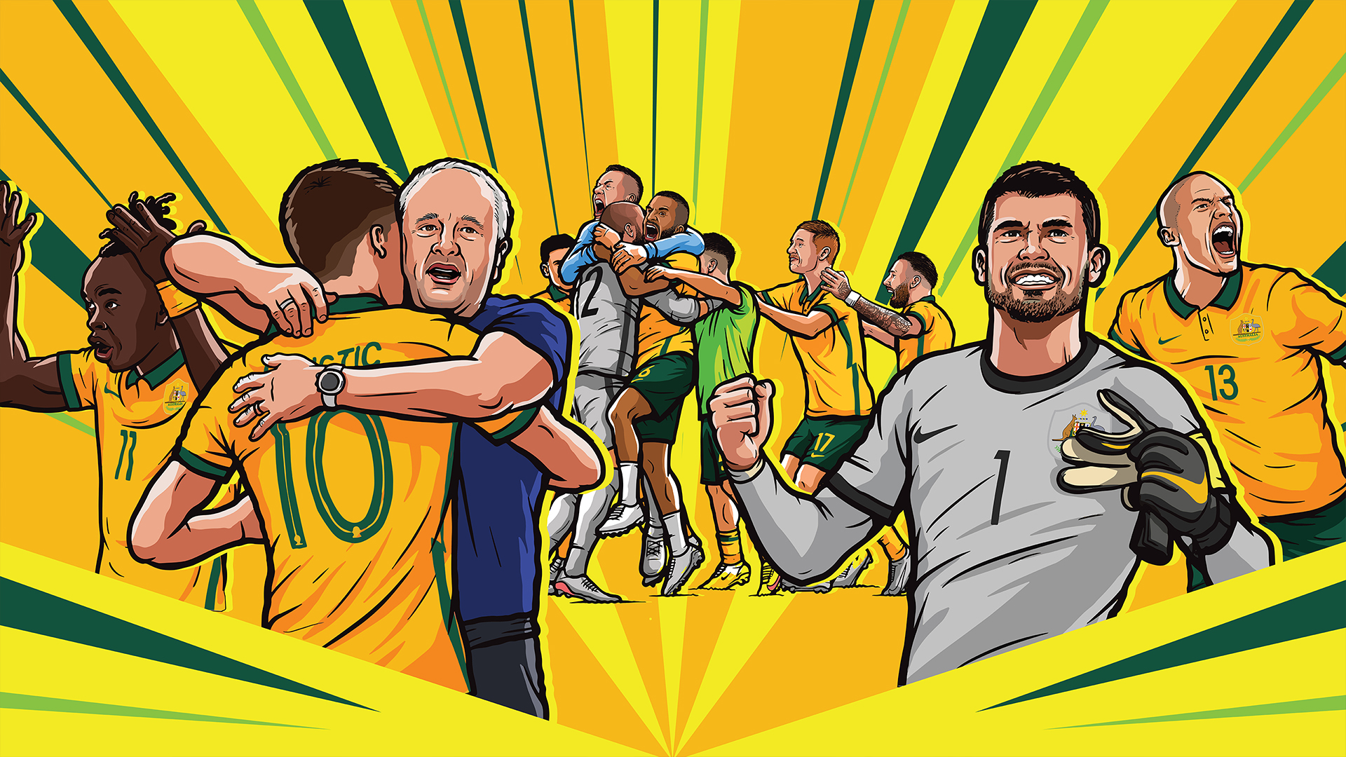 Download your Socceroos' FIFA World Cup Wallpapers here! | MyFootball