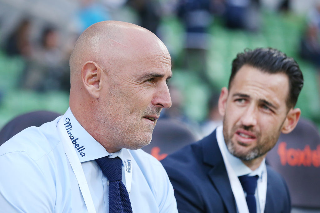 Kevin Muscat and Carl Valeri ahead of matchday 6 of ACL in 2019