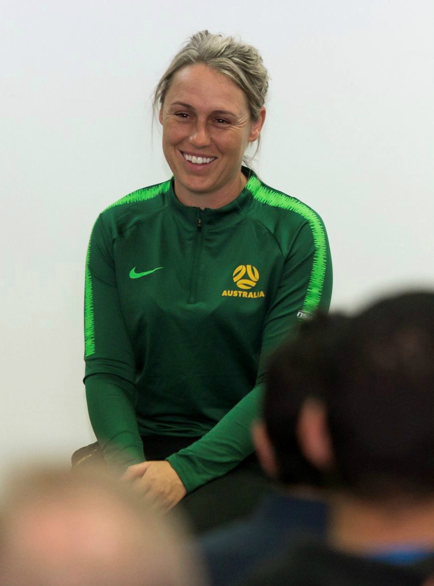 Former Matildas Leah Blayney will oversee two roles in women's football