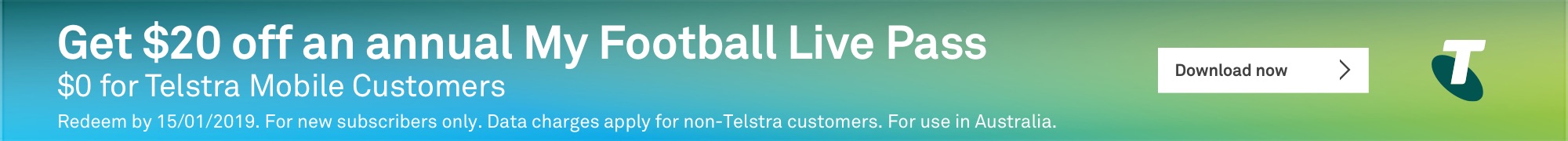 Telstra banner