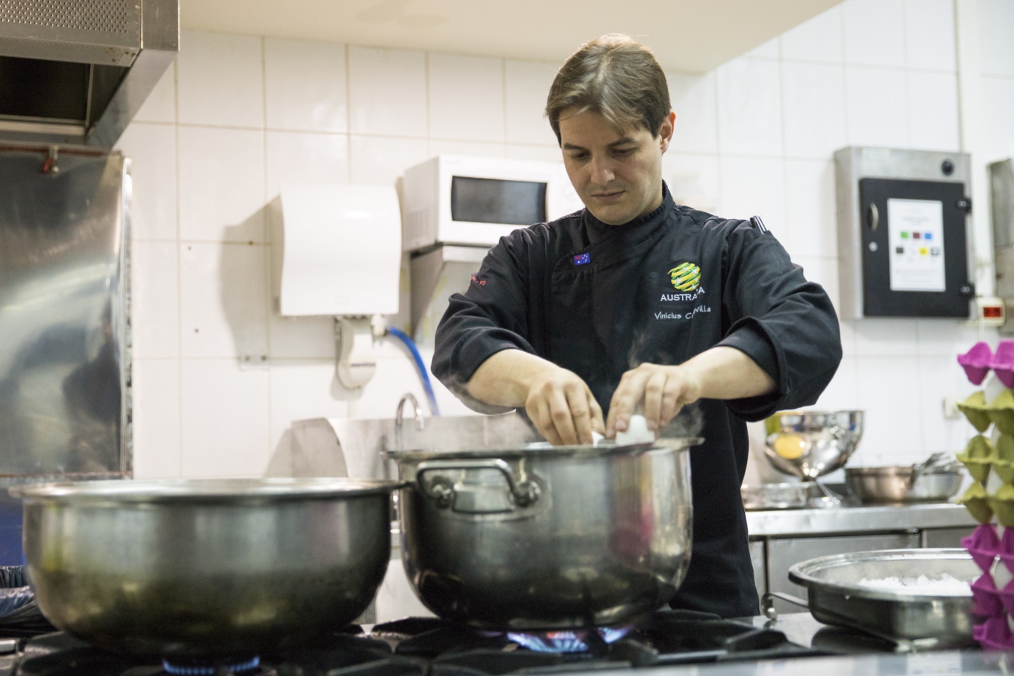 Vini Capovilla is the Socceroos and Matildas chef