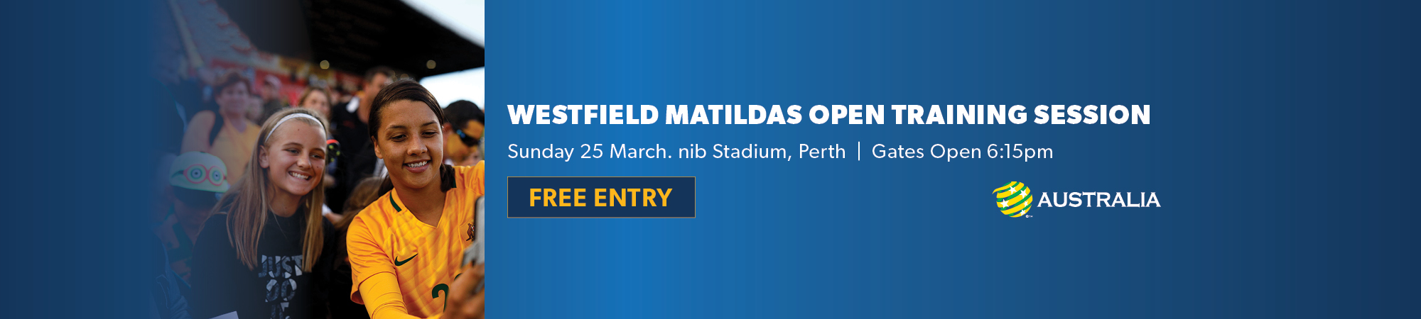 Matildas open session