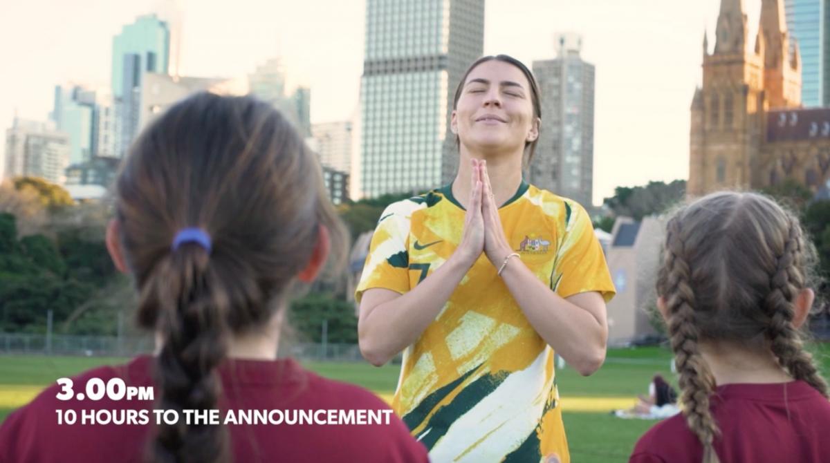 Behind the scenes from the 2023 FIFAWWC bid announcement