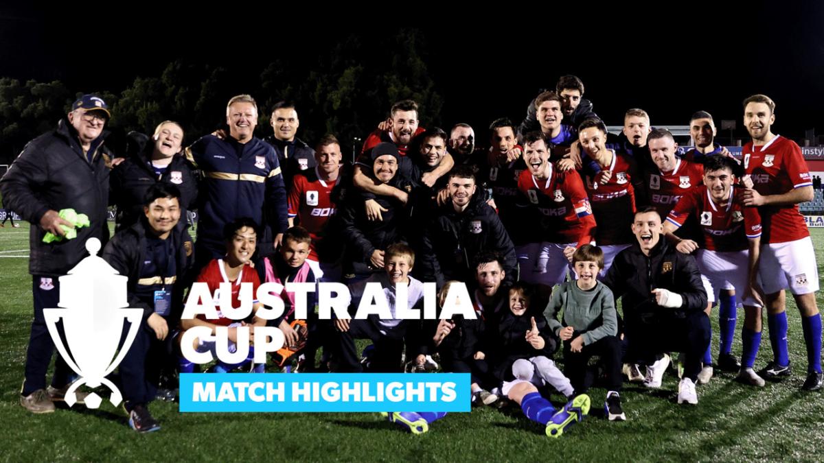 Sydney United v Monaro Panthers | Highlights | Australia Cup