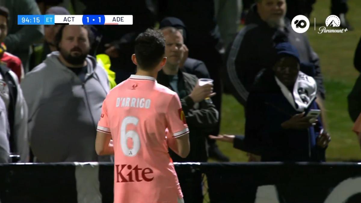 GOAL: Louis D'Arrigo smashes it home | Adelaide City v Adelaide United