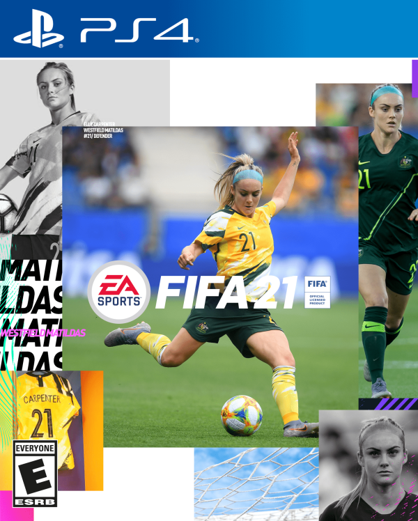 Ellie Carpenter FIFA 21 cover