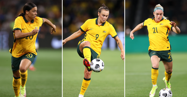 Sam Kerr, Caitlin Foord and Ellie Carpenter nominated for Best Female Player in the World by Goal