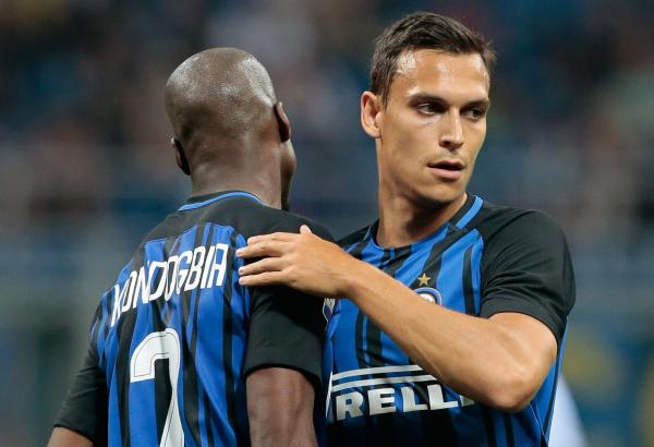 Trent Sainsbury makes his Serie A debut for Inter Milan