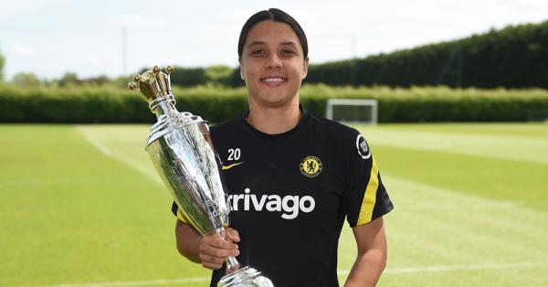 Sam Kerr takes home PFA’s Players’ Player of the Year Award