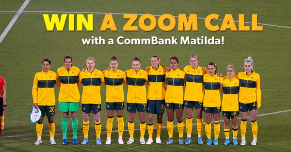 WIN a chance to participate in a group Zoom with a CommBank Matilda