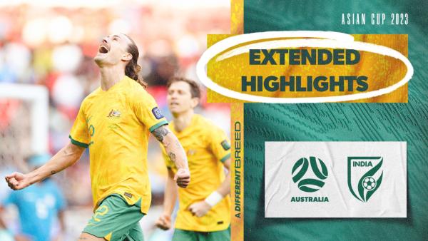 Australia v India | Extended Highlights | AFC Asian Cup Qatar 2023