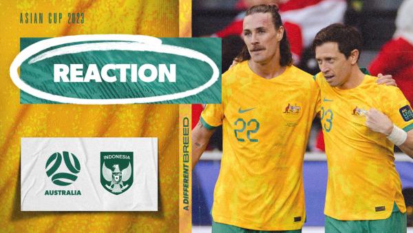 Socceroos react to Australia 4-0 Indonesia | Round of 16 | AFC Asian Cup Qatar 2023