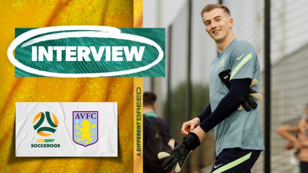 Joe Gauci on Aston Villa transfer | Interview | Subway Socceroos