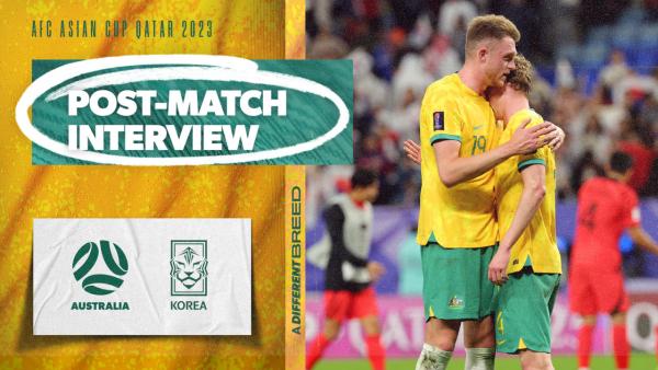 Harry Souttar on Asian Cup 2023 | Interview | Australia v Korea Republic