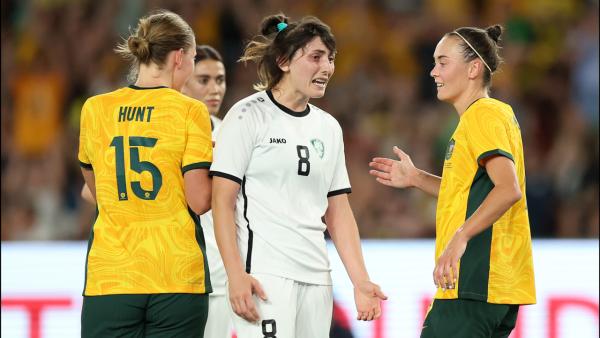 GOAL: Foord puts Australia 7-up | CommBank Matildas v Uzbekistan