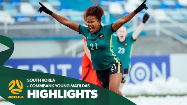 CommBank Young Matildas v South Korea | Highlights | AFC U20 Women’s Asian Cup Uzbekistan 2024