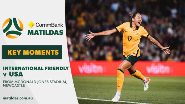 CommBank Matildas v USA | Key Moments | International Friendly