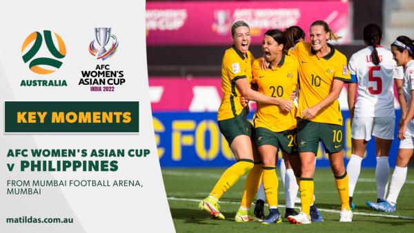 Australia v Philippines | Key Moments | 2022 AFC Women's Asian Cup