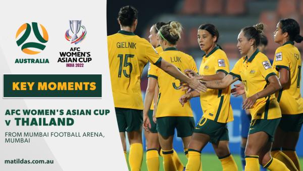 Australia v Thailand | Key Moments | 2022 AFC Women's Asian Cup