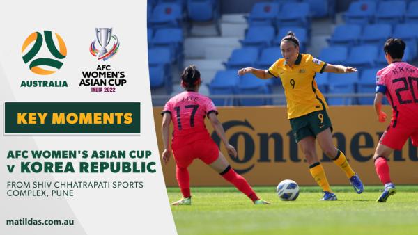 Australia v Korea Republic | Key Moments | 2022 AFC Women's Asian Cup