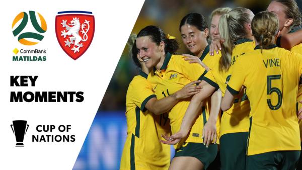 CommBank Matildas v Czechia | Key Moments | Cup of Nations 2023