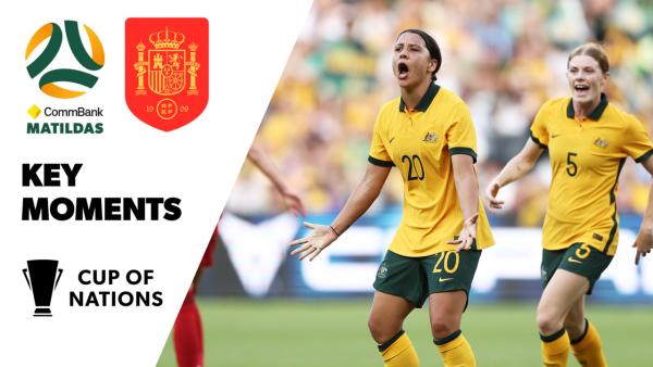 CommBank Matildas v Spain | Key Moments | Cup of Nations 2023
