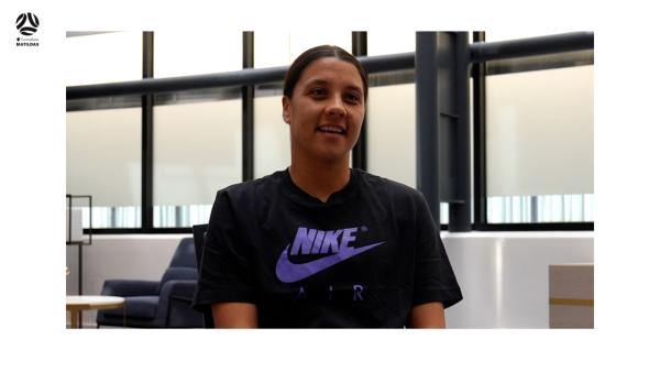 Sam Kerr: "By being who I am, I hope that allows others to be who they are."